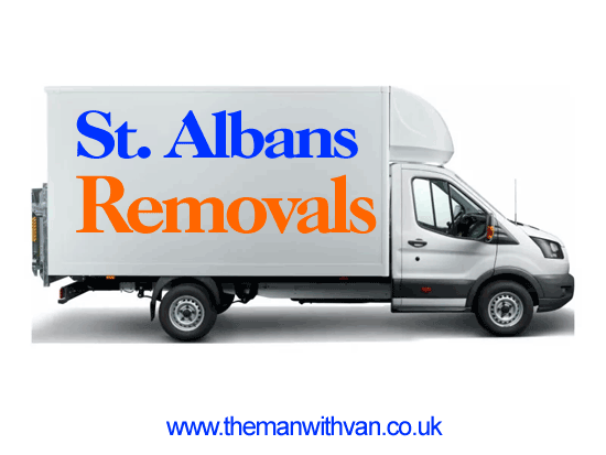 Man and van service in St Albans - professional removal van for house and office moves