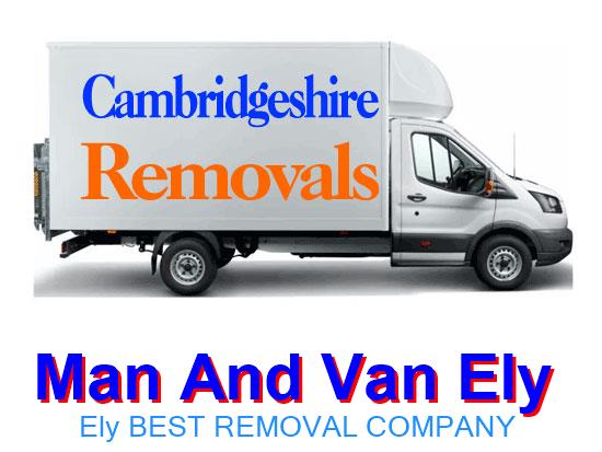 Professional man with a van service in Ely, Cambridgeshire for house removals and furniture delivery