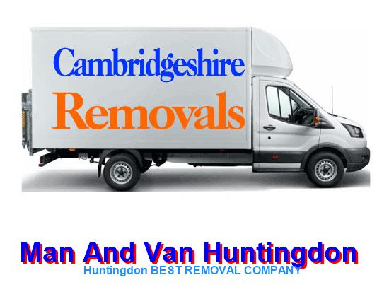 Professional man with a van service in Huntingdon, Cambridgeshire for house removals and furniture delivery