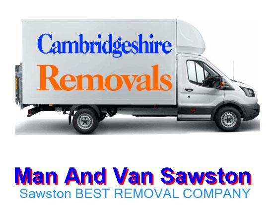 Professional man with a van service in Sawston, Cambridgeshire for house removals and furniture delivery