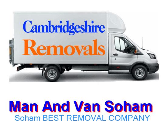 Professional man with a van service in Soham, Cambridgeshire for house removals and furniture delivery