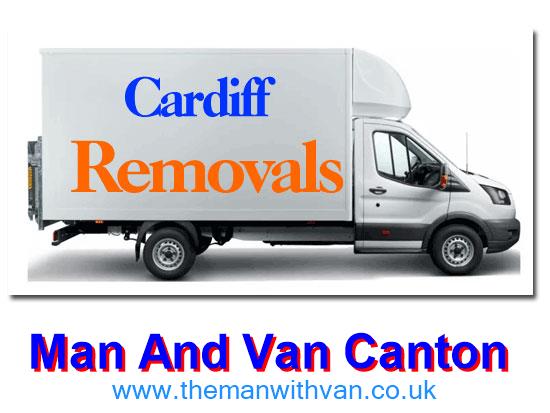 Canton man and van removal company