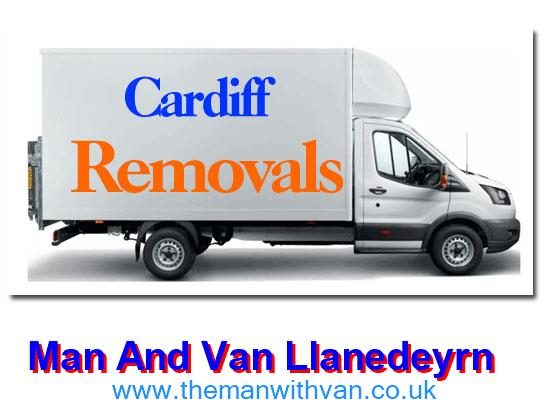 Llanedeyrn man and van removal company