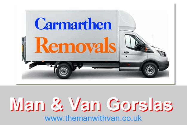 Gorslas man with van removal company