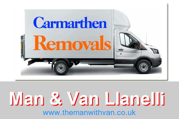 Llanelli man with van removal company
