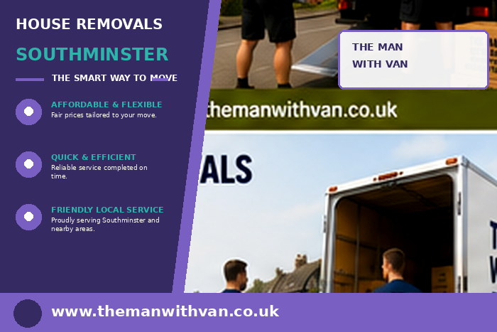 House removals team carrying furniture in Southminster
