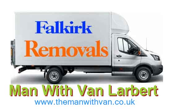 Man with a van Larbert Falkirk