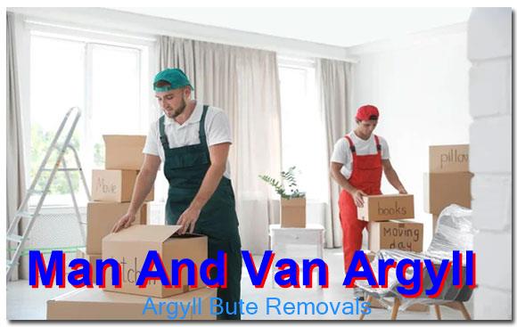 Argyll man and van