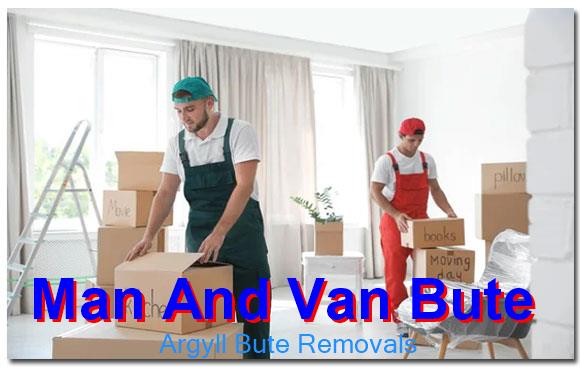 Bute man and van