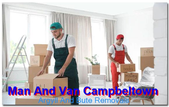 Campbeltown man and van