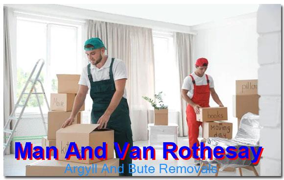 Rothesay man and van