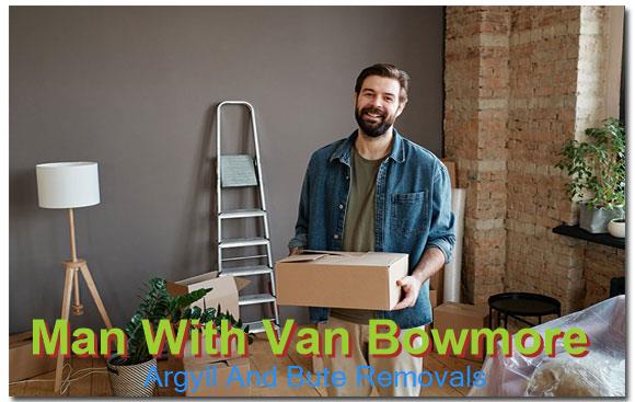 Bowmore Man with a van