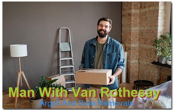 Rothesay Man with a van