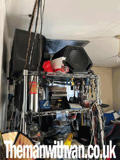 House clearance in London, a cleared and tidy room