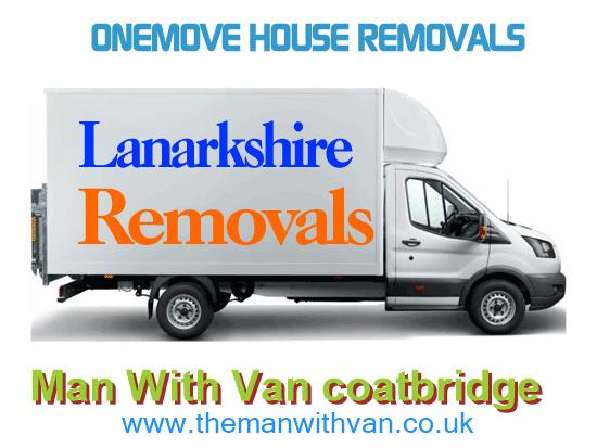 Man with a van Coatbridge Lanarkshire