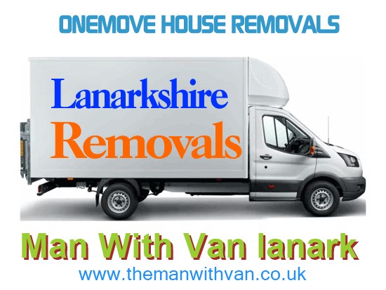 Man with a van Lanark Lanarkshire
