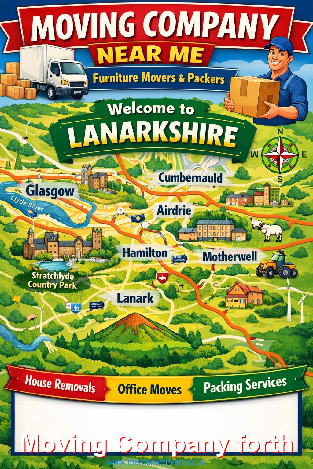 House removals Forth Lanarkshire