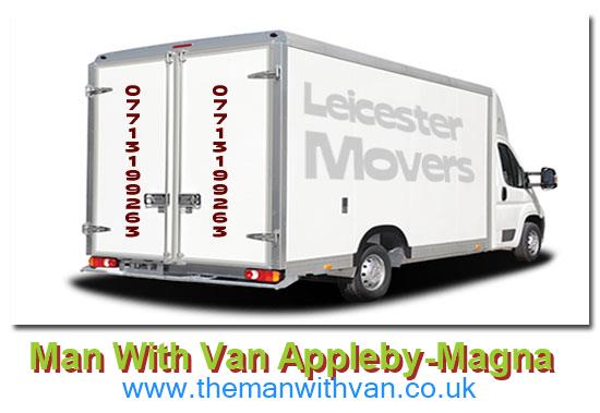 Appleby Magna man with a van