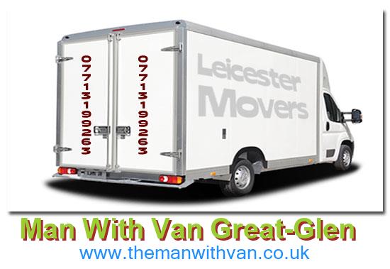 Great Glen man with a van