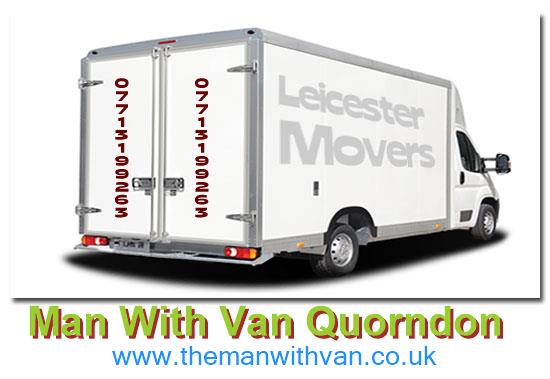 Quorndon man with a van