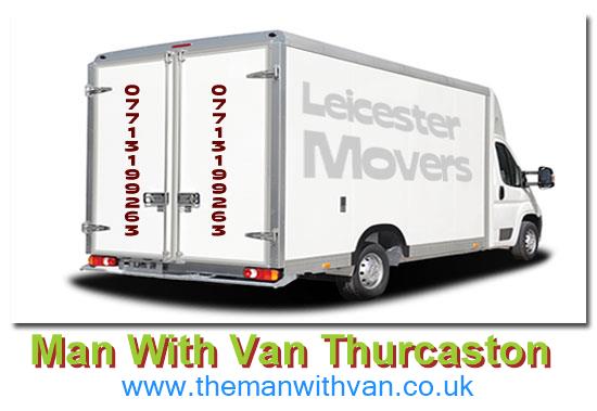 Thurcaston man with a van