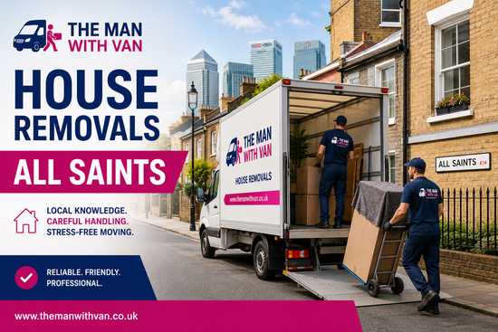 House removals in All Saints, E14