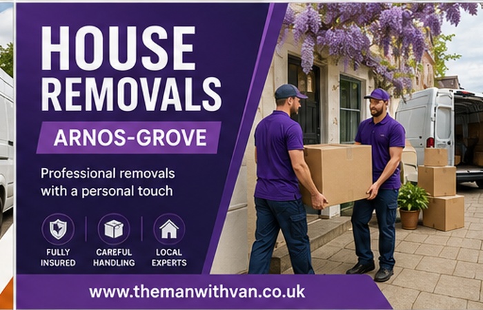 House removals in Arnos Grove, N11