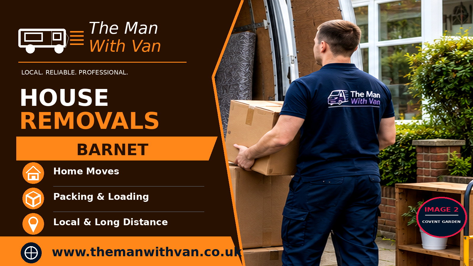 House removals in Barnet, EN5