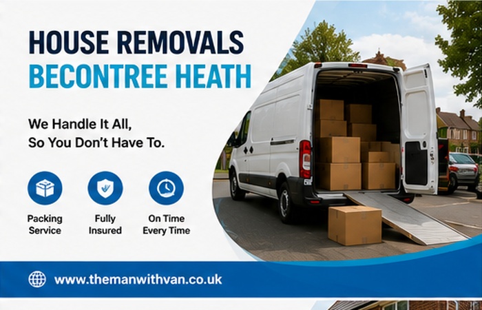 House removals in Becontree Heath, RM8