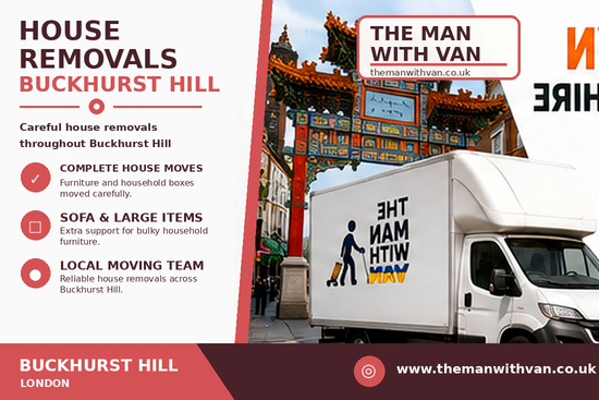 House removals in Buckhurst Hill, IG9