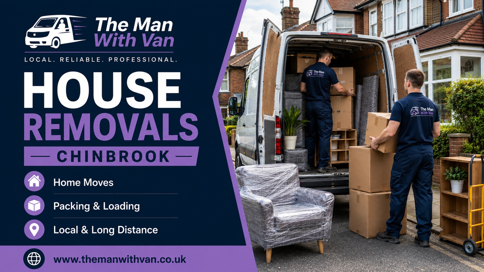 House removals in Chinbrook, SE12