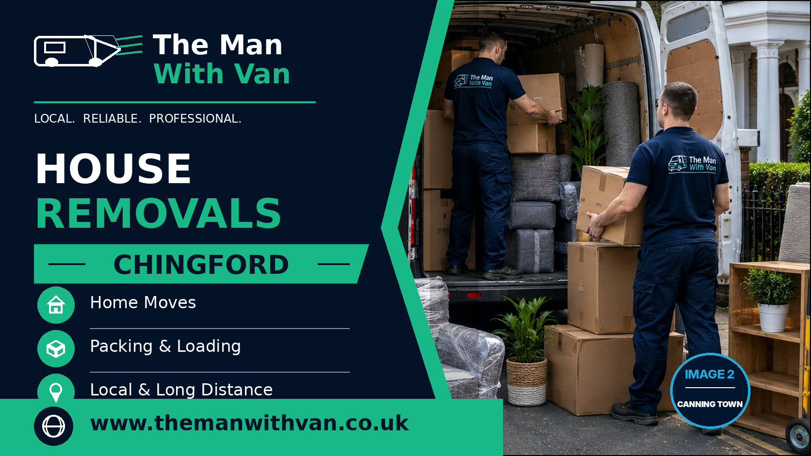 House removals in Chingford, E4