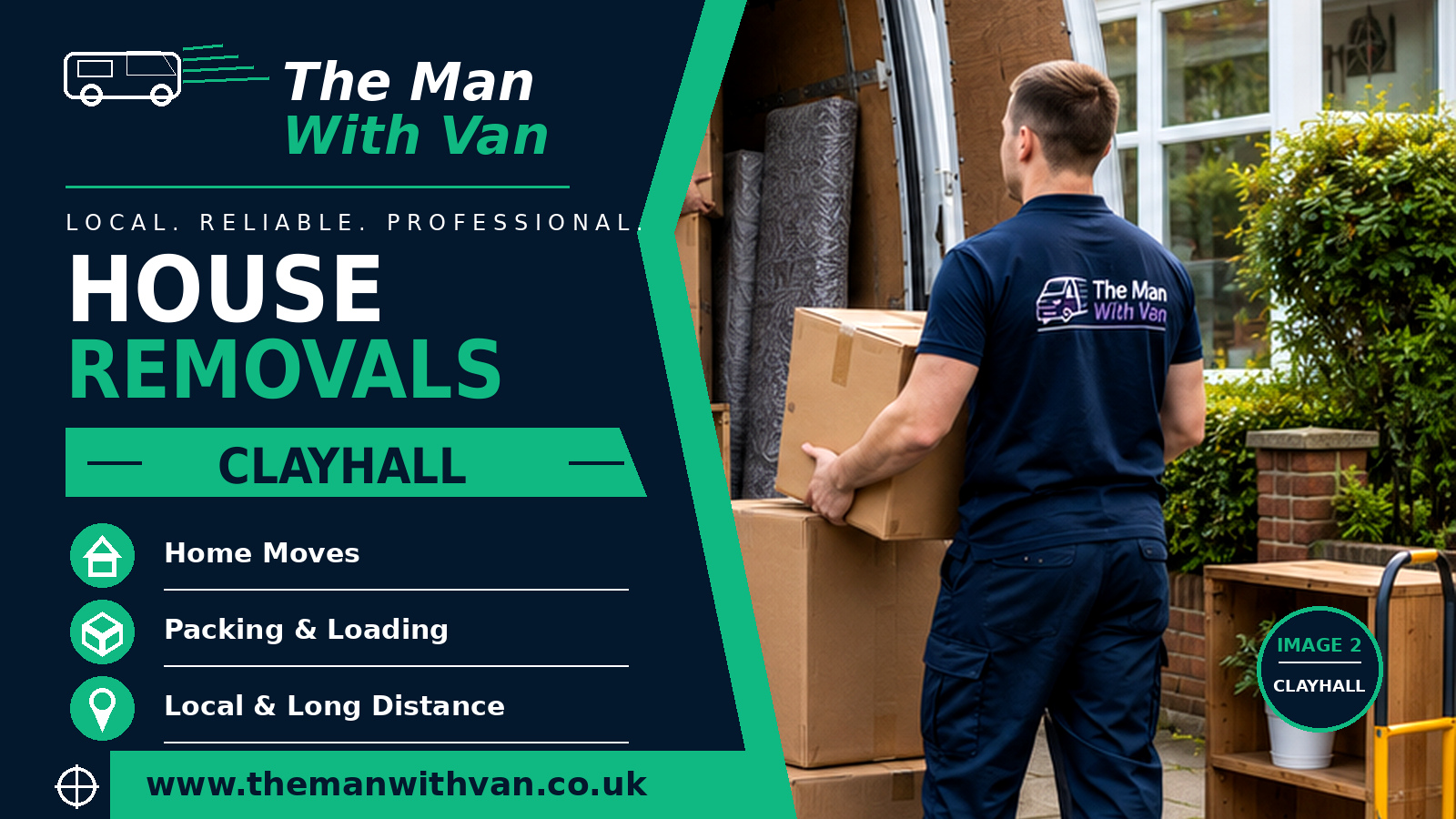 House removals in Clayhall, IG5