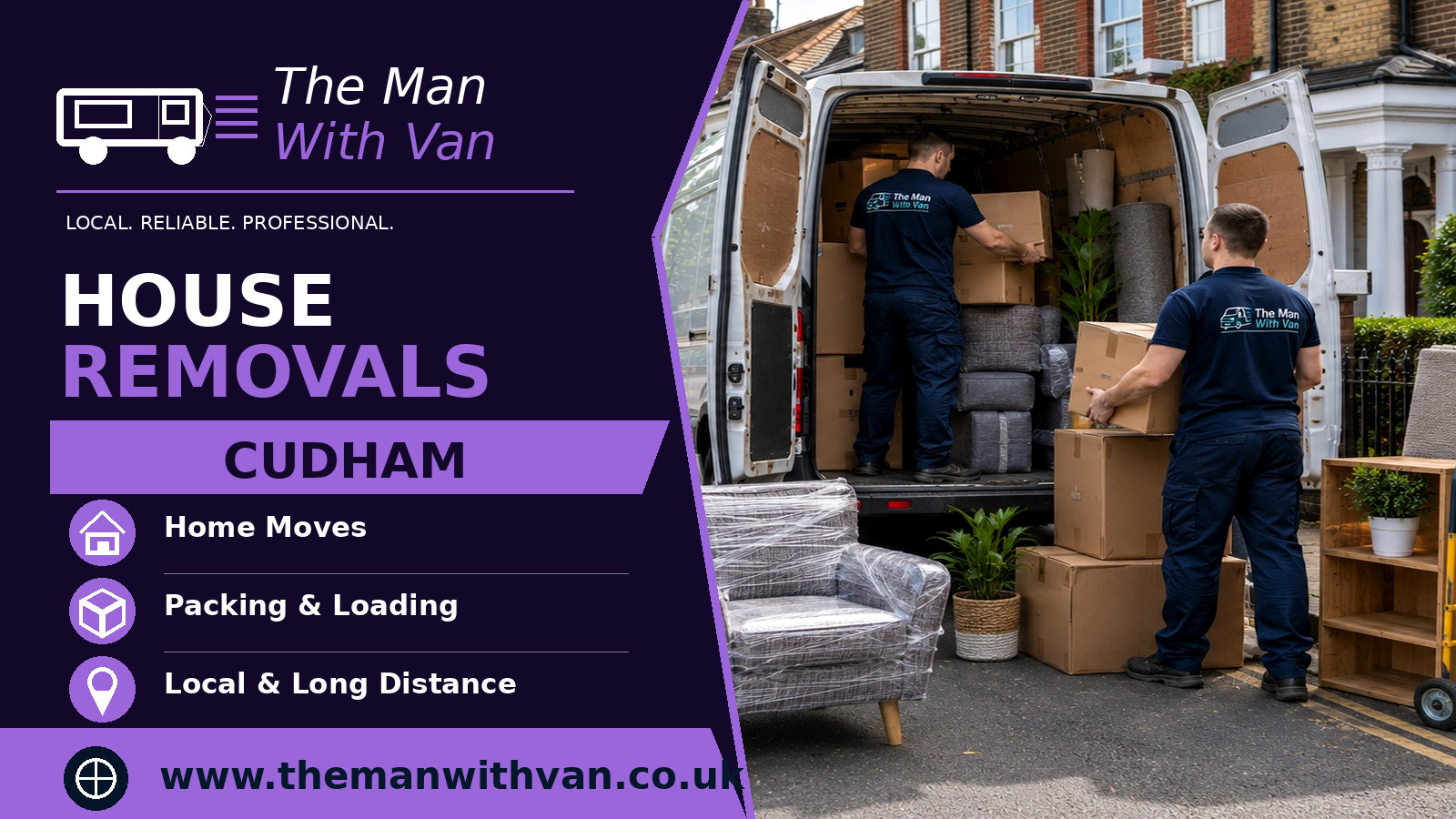 House removals in Cudham, TN14