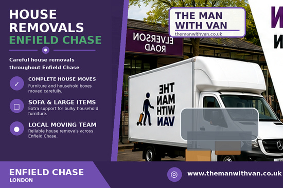 House removals in Enfield Chase, EN2