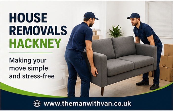 House removals in Hackney, E8