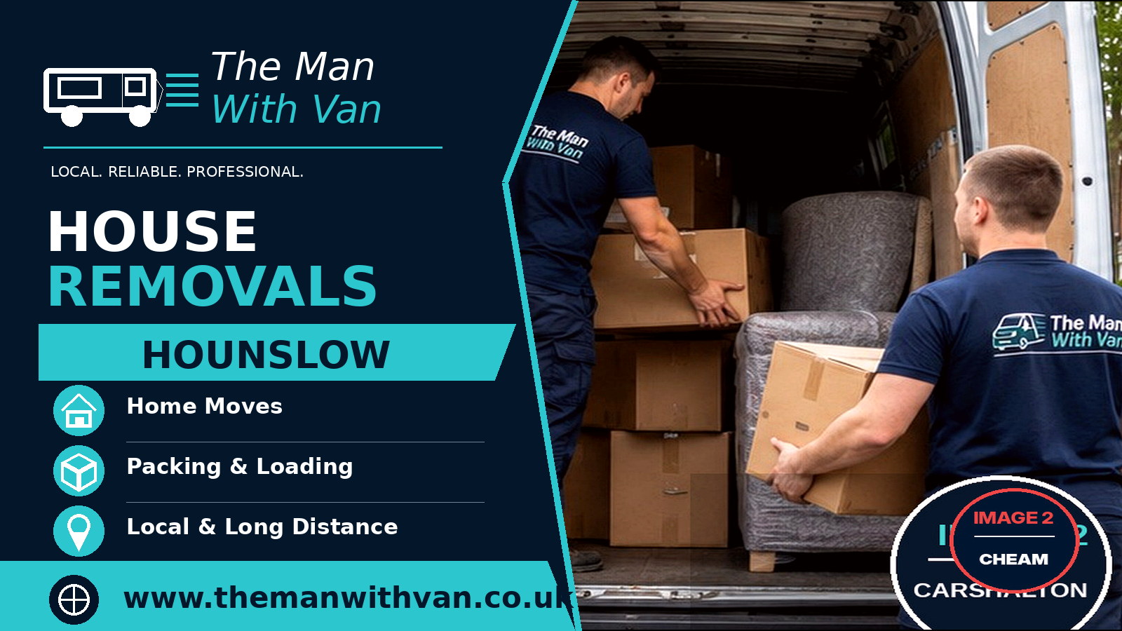 House removals in Hounslow, TW3