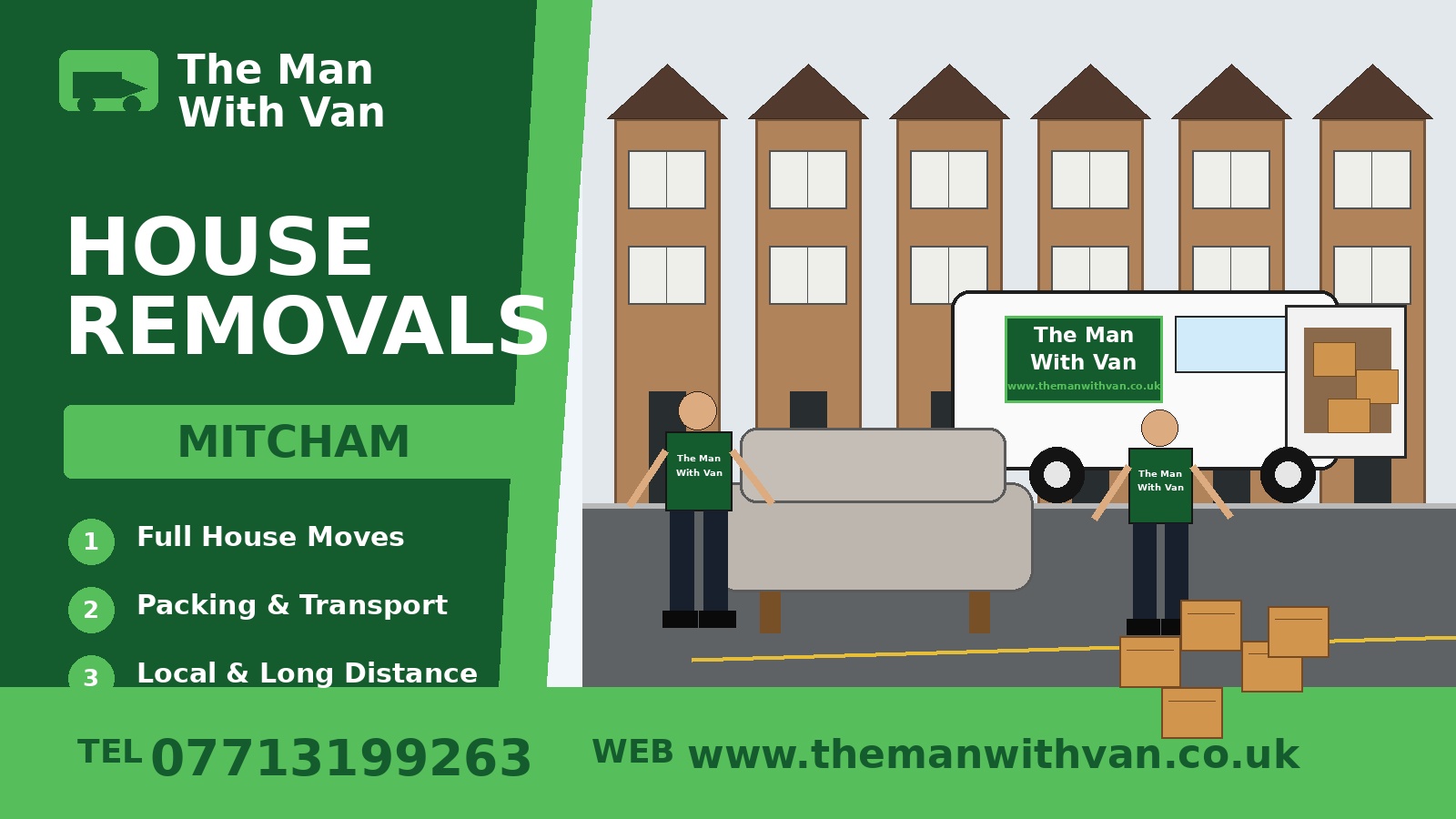 House removals in Mitcham, CR4