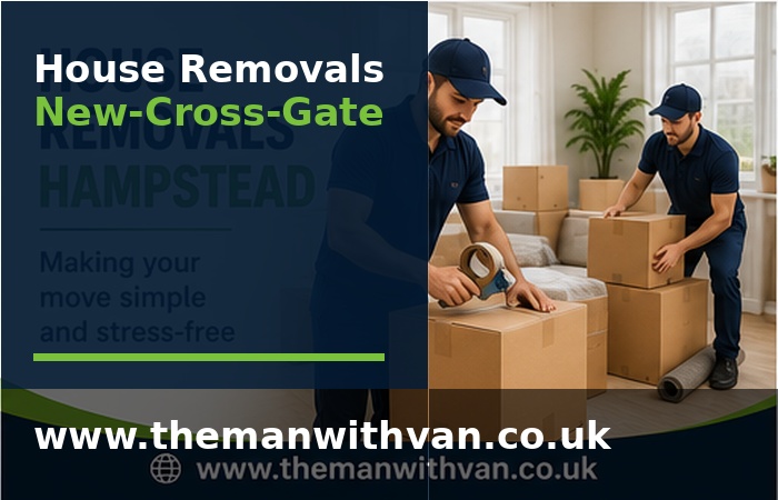 House removals in New Cross Gate, SE14