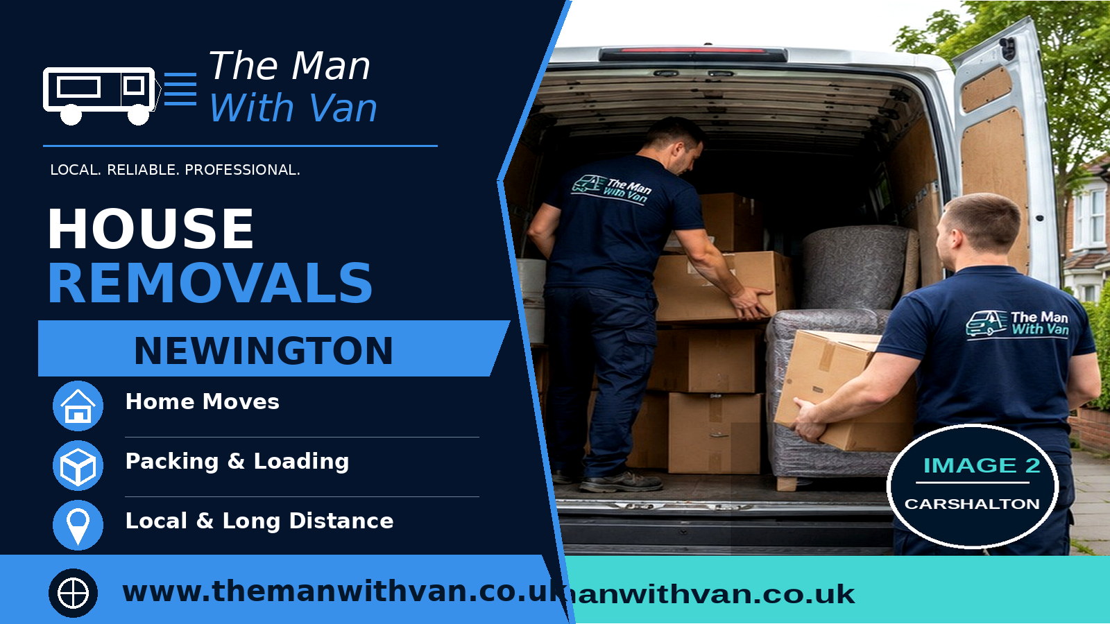 House removals in Newington, SE1