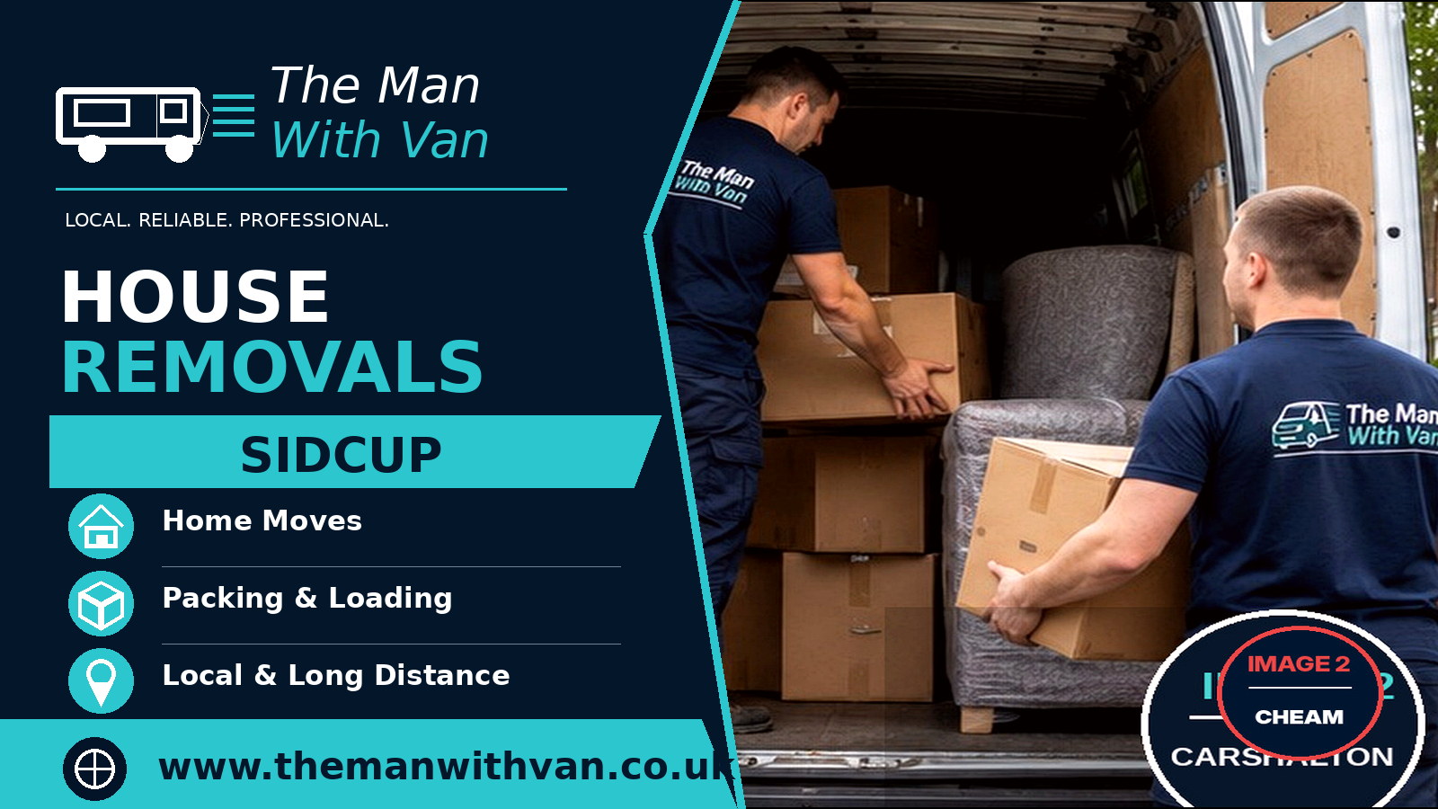 House removals in Sidcup, DA14