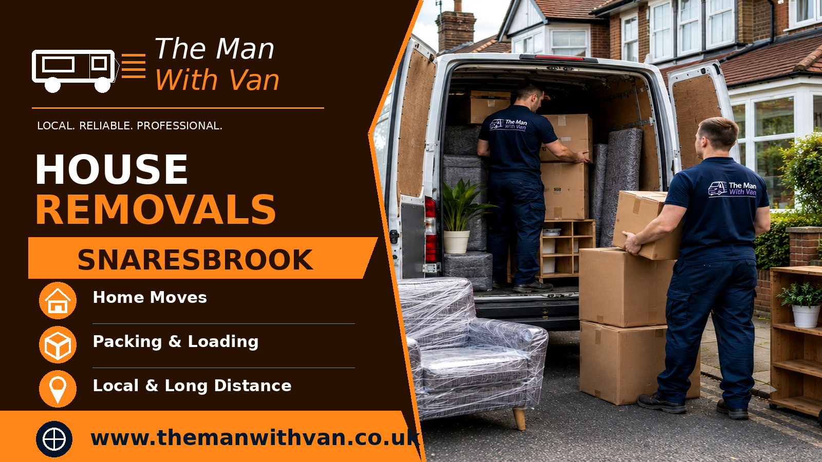 House removals in Snaresbrook, E11