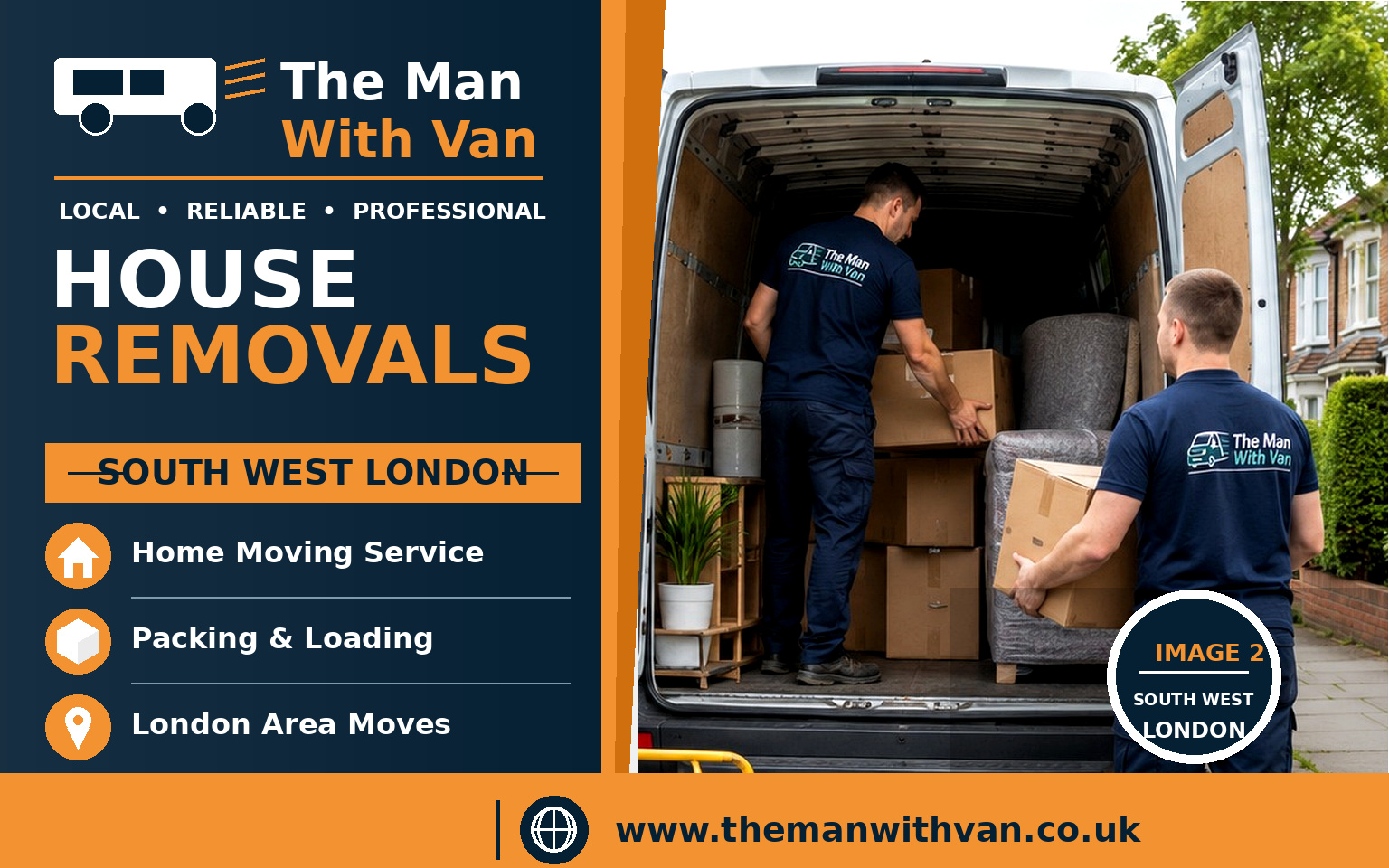 House removals in South West London