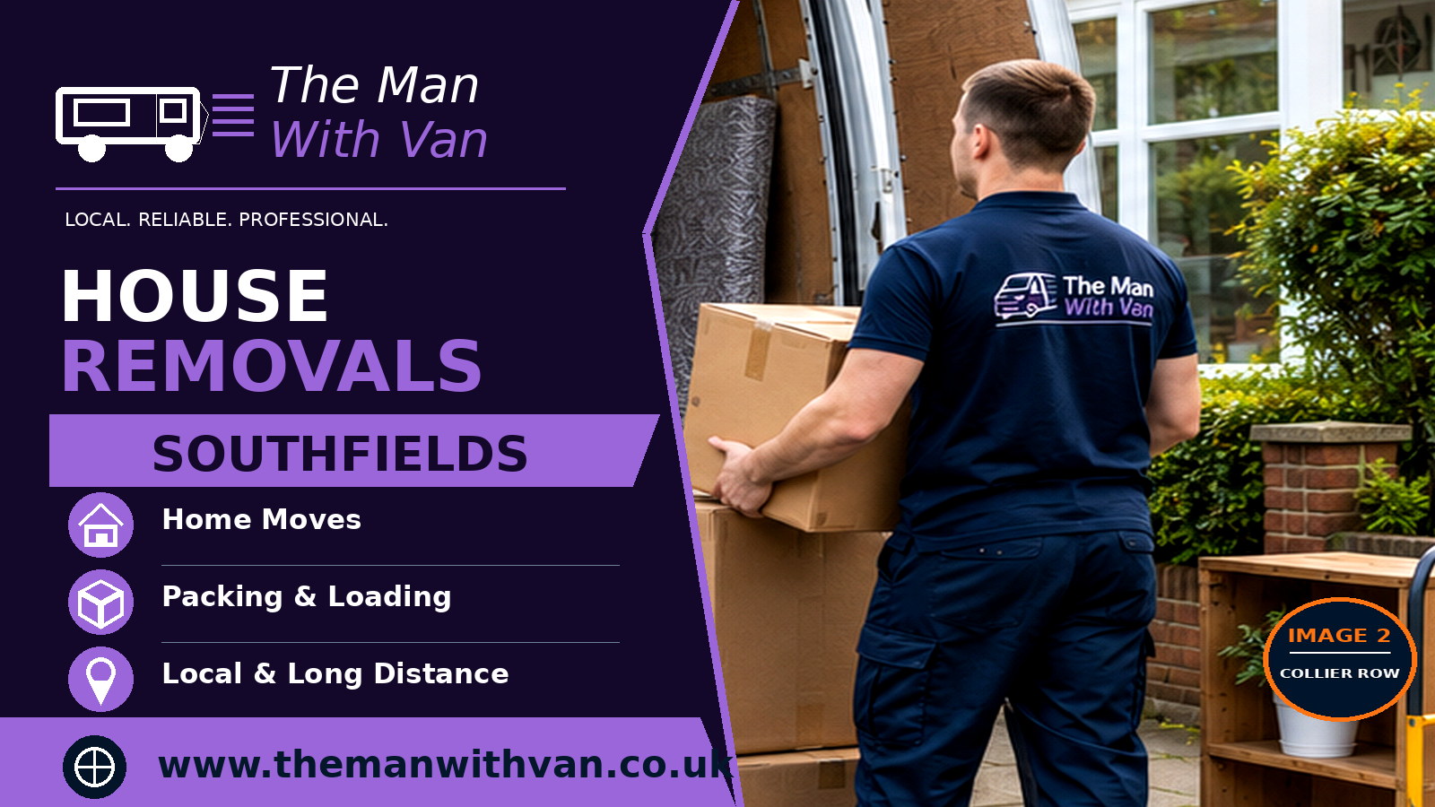 House removals in Southfields, SW18