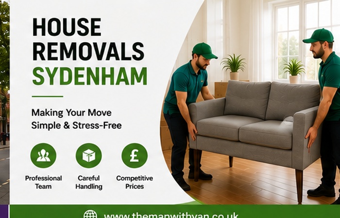 House removals in Sydenham, SE26