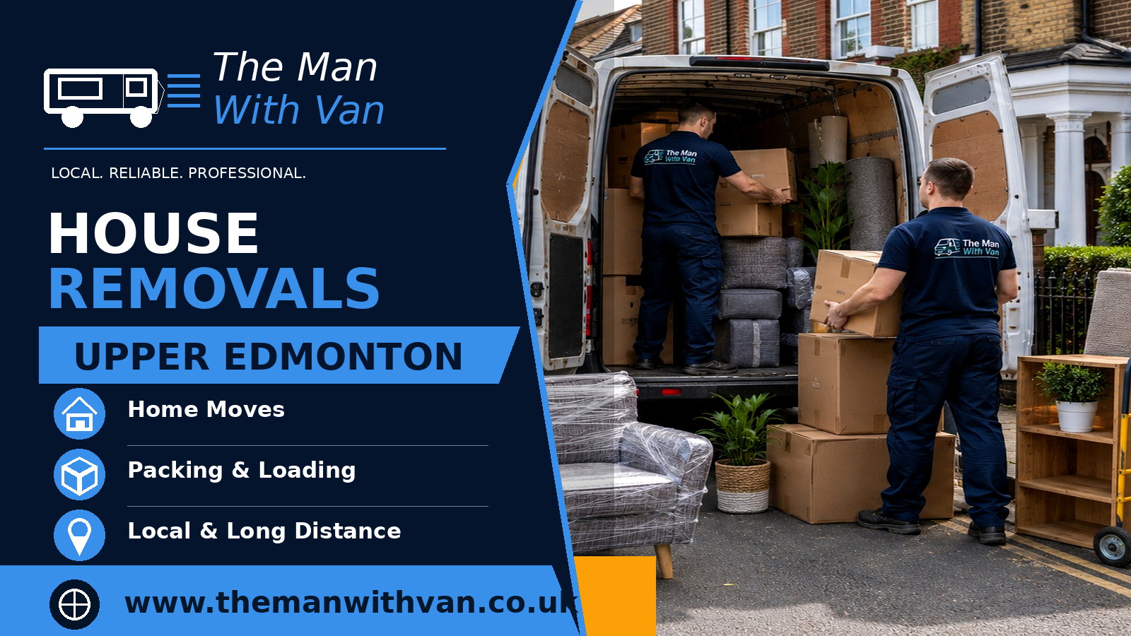 House removals in Upper Edmonton, N18
