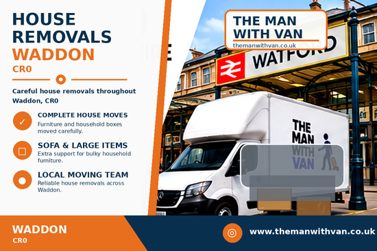 House removals in Waddon, CR0