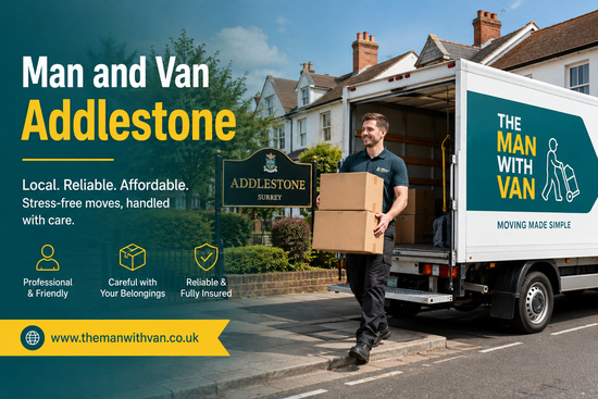 Man and van in Addlestone, KT15