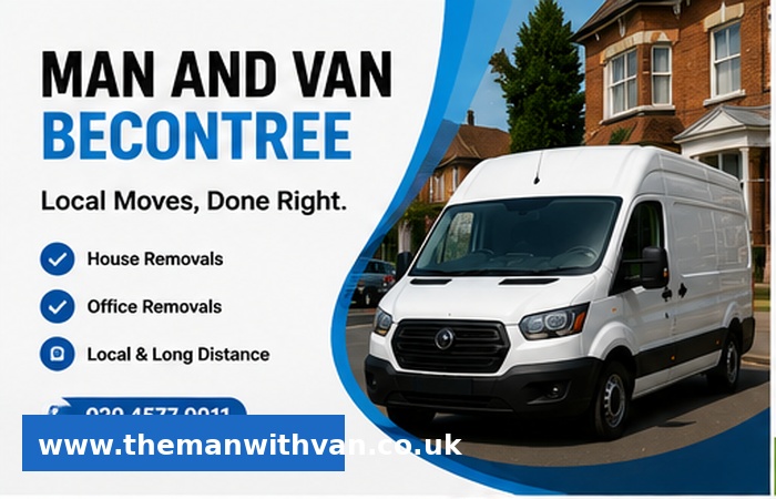 Man and van in Becontree, RM8