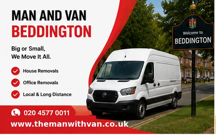 Man and van in Beddington, SM6